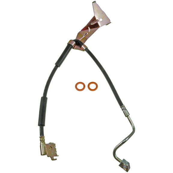 Dorman H620626 Front Driver Side Brake Hydraulic Hose for Specific Ford Models Fits select: 2005-2007 FORD F250, 2005-2007 FORD F350
