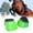 Green, variant on 2Pcs Horse Bell Boots Horse Care Boot Anti Shock Oxford Fabric Lightweight Easily Put on and Take Off Hoof Protection for Riding and Turnout Green