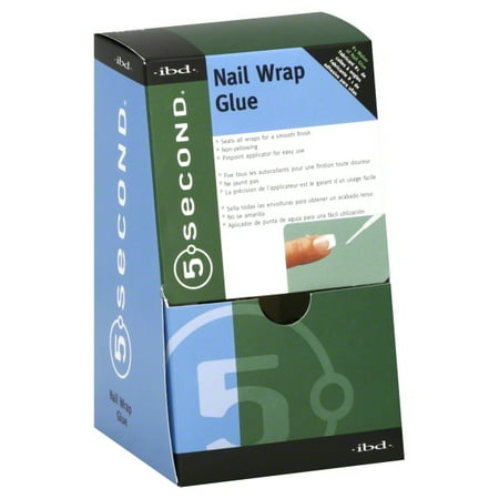 - IBD 5 Second 5 Second Nail Wrap Glue, 12 ea