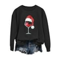 thumbnail image 2 of Busydd Women Christmas Sweatshirt Fall Fashion Vacation Graphic Crewneck Sweatshirt Casual Loose Xmas Long Sleeve Tops for Women XS, 2 of 4