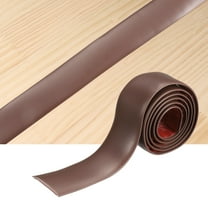 Floor Transition Strips, 3.28 ftx1.57" Edging Trim, Coffee Brown