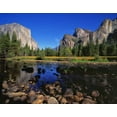 thumbnail image 2 of Leahy, Ike 14x12 White Modern Wood Framed Museum Art Print Titled - Yosemite II, 2 of 4