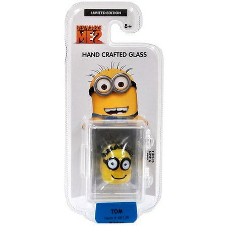 Despicable Me Glassworld minion Hand Crafted Glass - Tom, Minion By Looking Glass