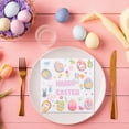 thumbnail image 5 of Anhility 20Pcs Easter Paper Napkins, 6.5"x 6.5" Cute Bunny Eggs Print Napkins Disposable Eggs Easter Cocktail Napkin for Decoupage, Spring Party, Baby Shower, 5 of 6
