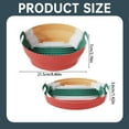 thumbnail image 3 of Casserole en Silicone pour Friteuse à Air Chaud avec Poignée, Panier en Silicone Réutilisable Résistant à la Chaleur pour Friteuse à Air, Moule Rond de Cuisson, Accessoires Pliables pour Friteuse à Air, Doublures pour Four à Friteuse à Air, 3 of 7
