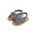 thumbnail image 3 of Diconna Breathable Summer Baby Girls Sandals, Solid Color Soft Sole Shoes, 3 of 7