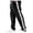 Black, variant on Men Pants Men's Casual Pants for Everyday Wear In Patchwork Design With Drawstring Pockets Comfort Fit White XL
