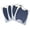 A002- Blue, variant on Car Door Handle Scratch Protector | Orange Carbon Fiber Car Accessories | Paint Protection Film for Automotive Exterior Accessories | 4 Pack for Car