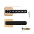 thumbnail image 1 of Door Lock, Smart Door Handle Fingerprint Password Remotely Unlock Digital Lock Tuya App Keyless Entry for Doors Smart Electronic Lock ,Easy to Install, 1 of 7