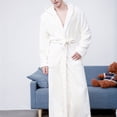 thumbnail image 4 of Neewe Womens Hooded Fleece Robe, Soft Bathrobe for Womens, Cute Long House Coat, 4 of 5