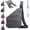 Grey, variant on Anti Theft Travel Bag for Women – Travel Purses Anti Theft Crossbody with Waterproof Oxford Textile, Secure Compartments for Everyday Use