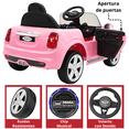 thumbnail image 4 of Montable Electrico para Niños con Luz y Sonido Control Remoto Baterías 6v Bluetooth Apto a partir de 3 años o Hasta 30 kg - Rosa, 4 of 7