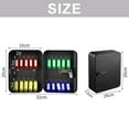 thumbnail image 2 of Combination lock key cabinet, secure storage box, storage rack, lock key box, wall mounted, 2 of 5