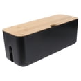 thumbnail image 2 of SHISUYAN 1Pack Data Cable Organizer with Cable Organization Function for Home Use Tabletop Organization 11.6x4.3x4.5in, 2 of 8