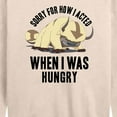 thumbnail image 3 of Avatar - The Last Airbender - Appa Hungry - Women's Lightweight French Terry Long Sleeve Shirt, 3 of 5