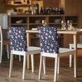 thumbnail image 5 of TSOVTHRID Cute Santa Claus Snowman Print Chair Covers Washable Chair Back Covers Dining Chairs Slipcovers Protector for Dining Room Festival Party Christmas Decoration, Set of 6, 5 of 7