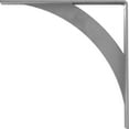 thumbnail image 4 of Ekena Millwork 2"W x 16"D x 16"H Legacy Steel Bracket, Hammered Gray, 4 of 13