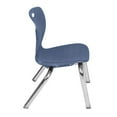 thumbnail image 5 of Regency 66 x 30 in. Adjustable Classroom Table- Maple & 2 Andy 12 in. Stack Chairs- Blue, 5 of 8