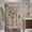 Rustic Wood 3, variant on Country Barn Door Shower Curtain Rustic Wooden White Wood Islam Crescent Moon and Star for Travel Trailer Camping Theme Motor RV Bathroom Stall Shower Curtain Set, Small Size 36X72
