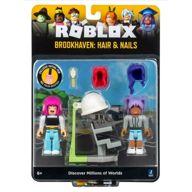 Roblox Celebrity - Game Packs (Brookhaven: Hair & Nails) W9 