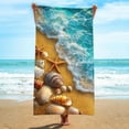 thumbnail image 6 of ZhuoLiL Beach Towels Clearance Kids 150x75cm Benthos Print Warm Blanket Pet Blanket Children Shawl Beach Towel Gifts For Family And Friend, 6 of 8