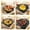 Grey, variant on Non Stick Round Baking Grill Pan for Korean BBQ Indoor Cooking Multifunctional Frying and Roasting Kitchen