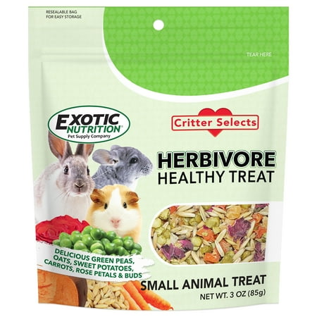 UPC: 0810012541992 | Exotic Nutrition Herbivore Treat 3 oz.