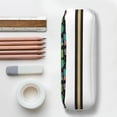 thumbnail image 6 of Uemuo Geometric Dinosaur Printed Leather Pencil Case, Pencil Pouch, Portable Pencil Bag, Pen Case for& Office, 6 of 7