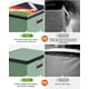 thumbnail image 4 of Caja organizadora de archivos Oterri grande con tapa y bolsillos de malla, 4 of 7