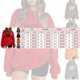 thumbnail image 3 of Gibobby Sudaderas para Mujer Sudadera de Cuello Redondo Sudadera de algodón para Mujer Sudadera Ligera(Gris,CH), 3 of 3