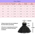 thumbnail image 5 of Halloween Toddler Girls Princess Witch Dress Tulle Birthday Wedding Costume Dresses, 5 of 8