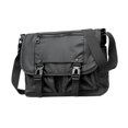 thumbnail image 3 of Segolike Messengers Bag Tote Bag Large Capacity Adjustment Strap Fashion Crossbody Bag Shoulder Bag for Beach Commuting Street Vacation Black, 3 of 8