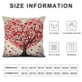 thumbnail image 5 of Nawypu  Valentine's Day Pillow Covers Valentine's Day Throw Pillow Covers Holiday Anniversary Wedding Cushion Pillow Case Valentine’s Day Decorations Throw Pillow Covers, 5 of 5
