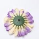 thumbnail image 4 of Cabeza de flores artificiales 10 piezas Cabeza de margarita falsa de real para boda DIY Púrpura Sunnimix Cabeza de flor artificial de la margarita, 4 of 8