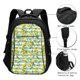 thumbnail image 3 of Fotbe Lemon Mochila con Estampado y Puerto USB para Hombre y Mujer, Mochila Antirrobo, Mochila de Viaje, Mochila Escolar, Mochila Universitaria, 3 of 7