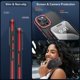 thumbnail image 4 of for iPhone 15 Pro Case Magsafe, Military Grade Protective [Anti-Slip Grip] [2 Pcs Glass Screen Protector]Magnetic Translucent Matte Case, Red, 4 of 4