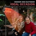 thumbnail image 7 of Simple Deluxe Standing Heater Patio Outdoor Balcony, Courtyard with Overheat Protection, 750W/1500W, 7 of 7