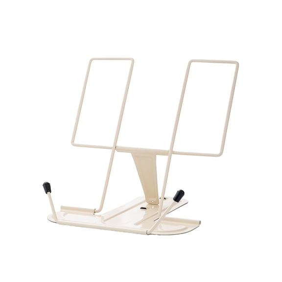 Portable Book Stand Simple Metal Reading Stand Foldable Portable Reading Bookshelf, Folding Music Stand for Sheet Music, Tablet, Cookbook Holder