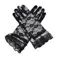 thumbnail image 7 of COMVALUE Lace Gloves for Wedding Tea Party, Evening Gloves for Women Black One Size, 7 of 7