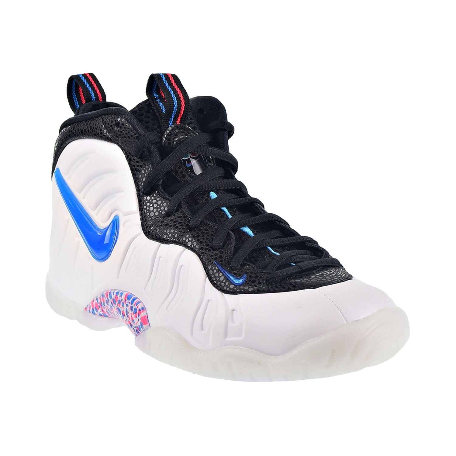 nike little posite pro 3d white blue hero red