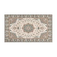 thumbnail image 2 of Boho Light Blue Vintage Country Patterned Carpet Rugs and Mats Non Skid Washable Absorbent Microfiber Soft Kitchen Mat for Floor Set Of 2 Decor Stain Resistant 17"x47"+17"x30", 2 of 7