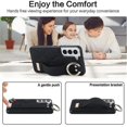 thumbnail image 4 of For Samsung Galaxy S22 Non-slip Full Coverage Ring Pu Phone Case With Wristband, 4 of 5