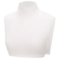 thumbnail image 2 of Cuello Falso Cuello Alto Extraíble Invierno Suave Cuello Alto Para Blusa Camisa Blanca Sunnimix Collar falso de cuello alto, 2 of 8