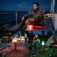 thumbnail image 4 of Light Boat Flares Kayak Navigation Lights Emergency Flares Warning Flashing Bar Electronic Visual Distress Signal Lamp For Pontoon Kayaking Perfection Shaky Head Womens Gear in The Dark Ice Rigs for, 4 of 4