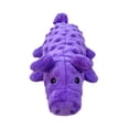 thumbnail image 3 of Juguete de peluche chirriante para perros, juguete para perros medianos y grandes, juguete para cachorros para jugar en interiores Púrpura, 3 of 8