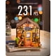 thumbnail image 3 of Kit de casa en miniatura Rolife Greenhouse Cathy's con muebles, 3 of 9