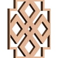 thumbnail image 3 of Ekena Millwork 7 3/8"W x 7 3/8"H x 3/8"T Extra Small Blendon Decorative Fretwork Wood Wall Panels, Alder, 3 of 6