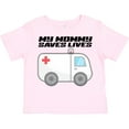 thumbnail image 3 of Inktastic My Mommy Saves Lives- Ambulance Boys or Girls Toddler T-Shirt, 3 of 5