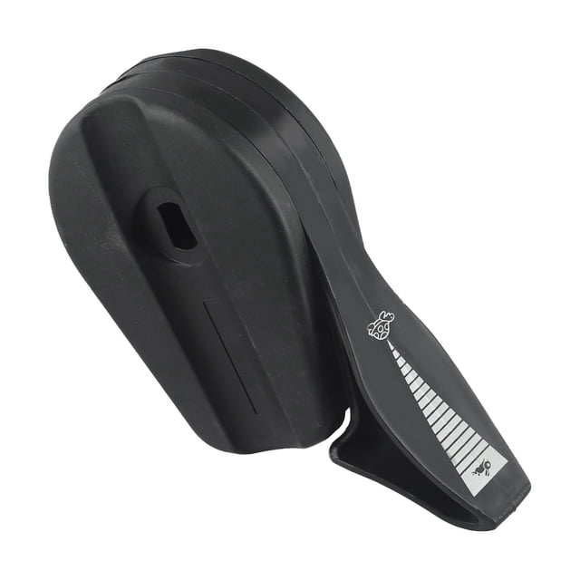 LEFU for Lawn Mower Throttle Control Lever Handle Switch Replacement Part for 4 Stroke Engines, for General Fit, for Durable Plastic Construction, Black and Red, 11x6x3cm