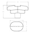 thumbnail image 3 of MYG 6PCS Guitar Tuner Pegs Machine Heads Replacementsfor Classic Folk Guitar Parts, 3 of 7